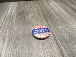 WaffelHouse Freedom Is Not Free PinBack Button 2016 WH Capital LLC - Picture 1 of 12