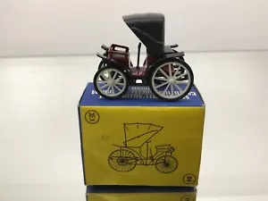 DUGU ITALY 2 PEUGEOT 2,5HP 1894 -RED+BLACK 1:43- GOOD IN BOX - 486 - Picture 1 of 7