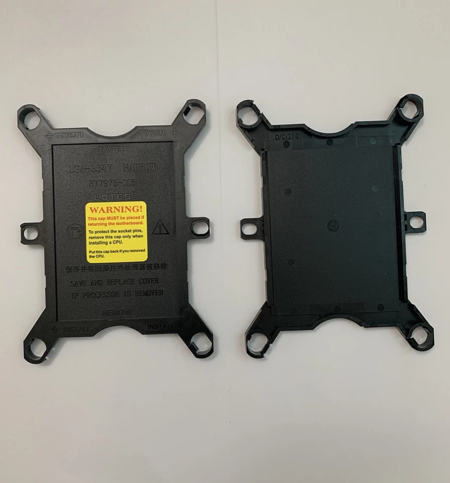 LOTES LOT 2 Pcs LGA-3647 Intel CPU Xeon Socket Protector Cover Narrow H77975-005