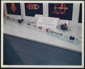 Display of 203 Parts Pressure Regulating Valve Original Color Photograph NASA - Picture 1 of 2