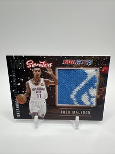 2020-21 Panini NBA Hoops Rookie Sweaters Theo Maledon #RSW-THM Rookie RC