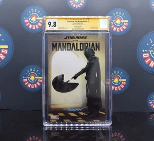 Star Wars The Mandalorian #1 variante Mayhew firmada por Mike Mayhew CGC 9,8 - Imagen 1 de 2