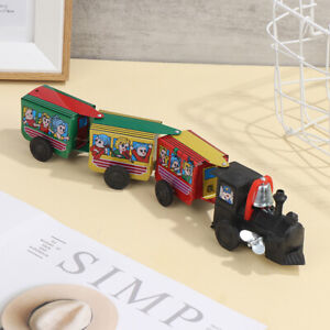 1PC Mini Vintage Tin Metal Toys Train Design Kids Children Childhood Classic Toy