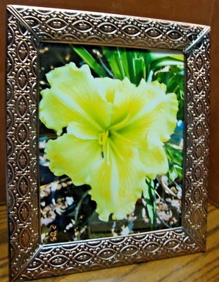 MARCO DE FOTOS Tono Cobre con Diseños Geométricos para Cuadro 8x10 Pared/Mesa 971 Foto 1 de 3