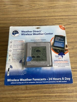 La Crosse Weather Direct Wireless Weather Center WD-3102U-AL-CP New Sealed - Image 1 of 2