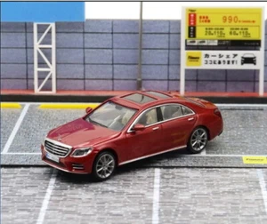 Master 1/64 Scale Mercedes-Benz S-Class S450 W222 Red Diecast Car Collection - Picture 1 of 6