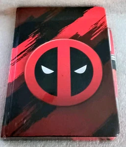 Marvel Deadpool Premium Notebook Diary & Pen Gift Set New NOS 2017 - Picture 1 of 12