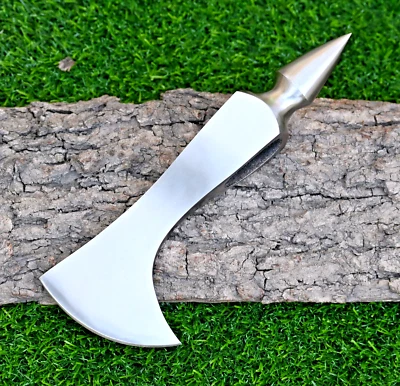 Cabeza de hacha hecha a mano personalizada hacha táctica Tomahawk - acero forjado de alto pulido 633 Foto 1 de 4