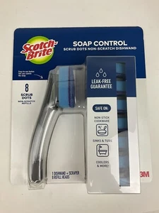 Scotch-Brite Advanced Soap Control Dishwand with 8 Non-Scratch Refills - Picture 1 of 5