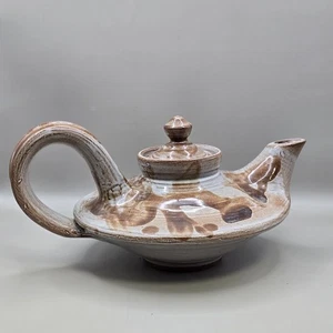 Moore Pottery Teapot – North Carolina Studio Pottery – Hand-Thrown Glazed... - Picture 1 of 9