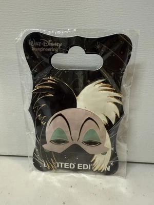Disney WDI Villains Mask 101 Dalmatians Cruella De Vil Pin - Image 1 of 4