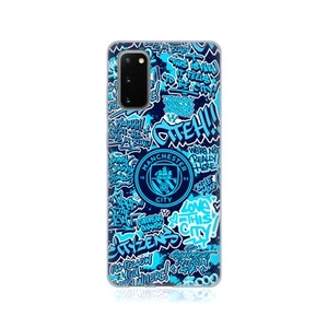 MANCHESTER CITY MAN CITY FC GRAFFITI BY MURWALLS GEL CASE FOR SAMSUNG PHONES 1 - Picture 1 of 8