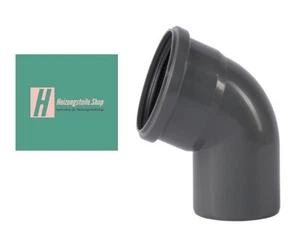 HTB Ostendorf HTsafeB-Bogen DN 75 67,5° Bogen Grau 391.123.00.1 - Bild 1 von 5
