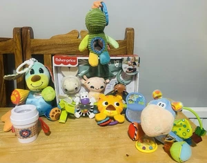 6x Baby Toys Bundle: 0 Months & 3 Months +. Lamaze, Bright Starts, F-Price - Picture 1 of 15