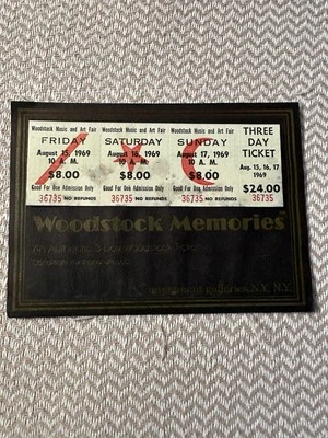 Boleto de 3 días Woodstock Memories 🔥🔥🔥 Foto 1 de 4