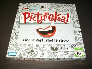 🖼 Pictureka! Family Board Game-Find It Fast, Find It First! 2007, Hasbro NIB 🎲 - Picture 1 of 3