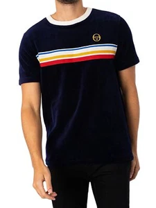 Sergio Tacchini Men's Ivanes Crew T-Shirt, Blue