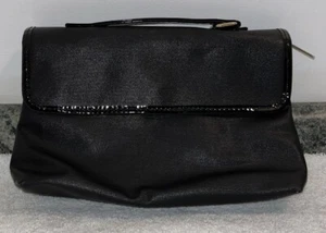 Lancome Women's Make Up Bag Black See Through Interior Panels 2 Compartments - Picture 1 of 10