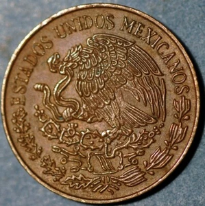 Mexico ESTADOS UNIDOS MEXICANOS 5 Centavos 1973 KM# 427 - Picture 1 of 2