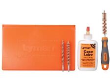 Lyman Case Lube Kit 2 oz 3 Brushes & Wooden Handle 7631300