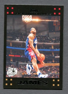2007 TOPPS LEBRON JAMES Topps BLACK 50th Anniversary # 23 ๐ฅ๐ฅ - Picture 1 of 2