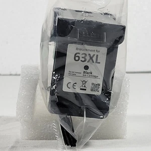 Schwarze Tinte Ersatzpatrone für 63XL kompatibel mit HP NOT-OEM Markenlos - Bild 1 von 6