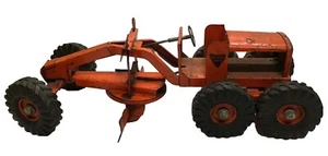 Vintage 1950/1960s Ny-Lint Road Grader Pressed Steel Construction Toy - 19" - Picture 1 of 3