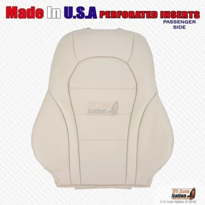 Бежевый перфорированный кожаный чехол сверху для пассажира Mercedes Benz C350e 2016 2017 2018 годов выпуска - Изображение 1 из 4