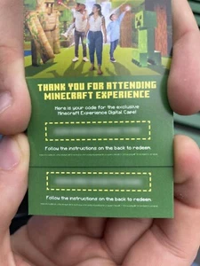 Minecraft Cape in Game: Experience Cape Code Java & Bedrock (Rare) - Bild 1 von 2