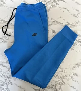Nike Sportswear Tech Fleece Jogger Pants Black Blue FB8002-435 Men’s Size XLTT - Picture 1 of 8