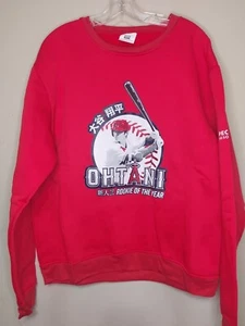 SHOHEI OHTANI Rookie of the Year Sweat Shirt SGA Angels XL  - Picture 1 of 8