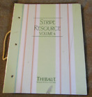 Thibaut, Stripe Resource, Vol IV ,Fabric Wallpaper Sample Book Craft Dollhouse