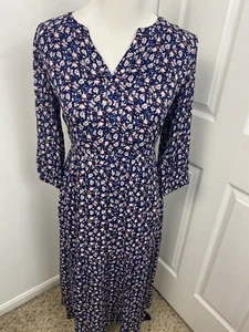 J Jill XS Petite Maxi Cottagecore Bohemian Prairie Modest - Foto 1 di 13