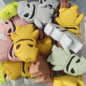 2 Stück Silikon Focal Bead, Perlenbares Zubehör Ghost 2 - Bild 1 von 1