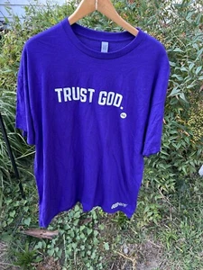 Christian T-Shirt Trust God Unisex Jersey Kurzarm Tee 2XL - Bild 1 von 6