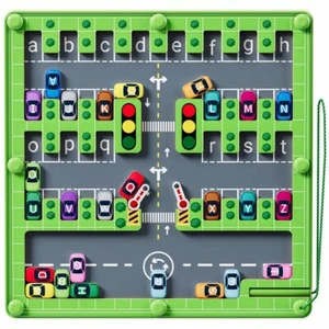 Rompecabezas magnético de letras de laberinto del alfabeto, juguetes de habilidades motoras finas Montessori para Gi... - Imagen 1 de 5