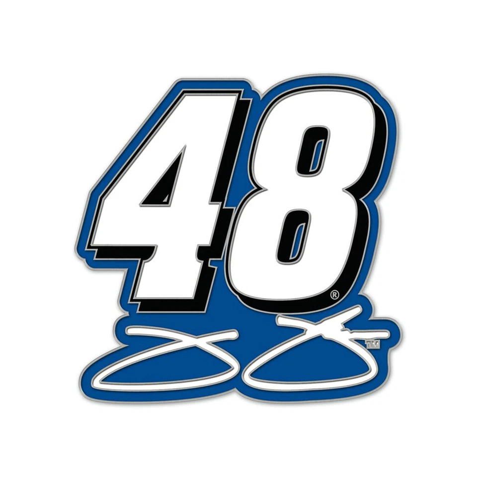 JIMMIE JOHNSON #48 TEAM LOWES NASCAR RACING PIN L@@K - Image 1 of 1