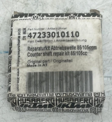 Novo Kit de Reparo Genuíno KTM 47233010110 Contraeixo 85/105cc Frete Rápido - Imagem 1 de 2