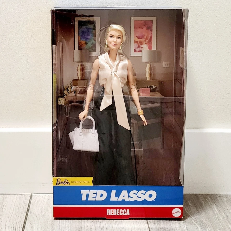 Barbie x Ted Lasso Doll HJW91 in Shipper - Ken Doll