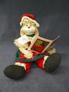 De colección 96' House of Lloyd Navidad alrededor del mundo Grannie Flo Bunny Estante Cuidador - Imagen 1 de 13