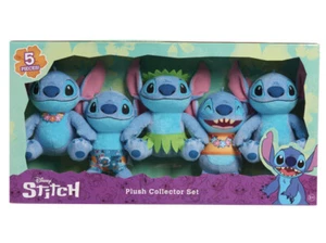 Juego de 5 peluches suaves de peluche de punto de Disney de 5 7,5 pulgadas de 3 en adelante - Imagen 1 de 4