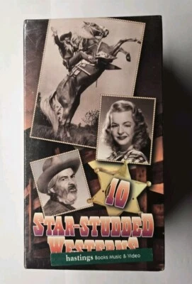10 Star-Studded Westerns (VHS, 1996, 3 Tape Set) - Image 1 of 3