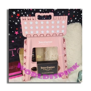 👜 Juicy Couture Stool 💖 Foldable Pink Style 👜 - Picture 1 of 2