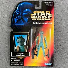 Greedo .00 69606 STAR WARS POWER OF THE FORCE Red Card Asst. 69570 (Kenner) MOC