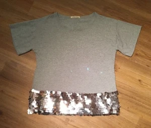 Gerry Weber Damen T-Shirt Rund-Ausschnitt Gestreift 42 **NEU** - Bild 1 von 5