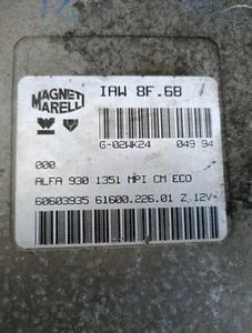  Centralina Alfa 33 Magneti Marelli ECU IAW 8F.6B [486] - Foto 1 di 2
