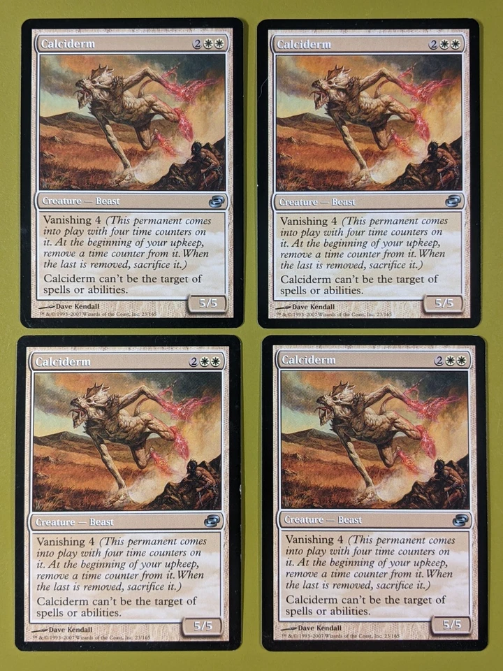 Calciderm x4 Planar Chaos 4x Playset Magic the Gathering MTG - Image 1 of 1