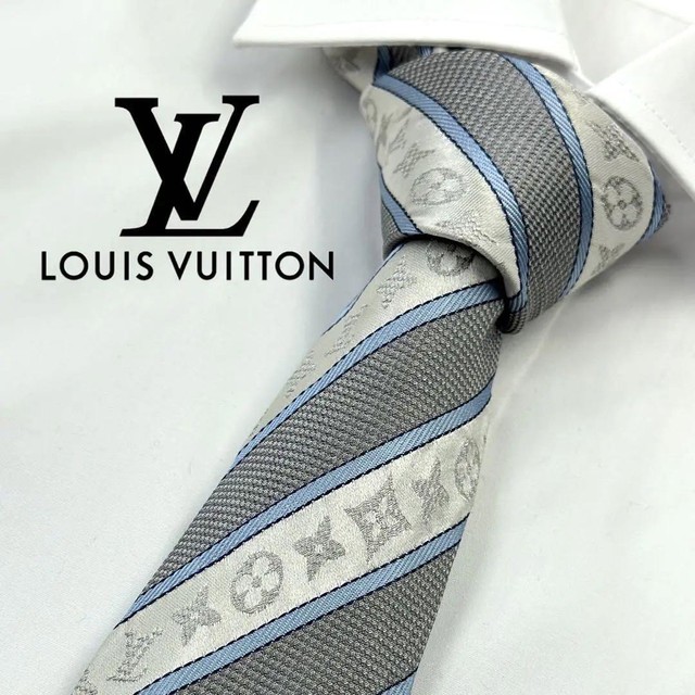 Louis Vuitton Striped Ties for Men for sale