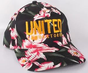 Vintage 1990s United Laboratories Floral Tropical Hawaiian Snap Back Hat Cap - Picture 1 of 10