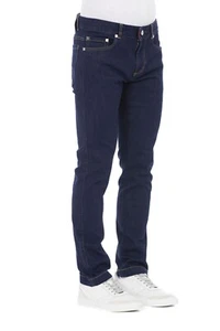 Billionaire JEANS SLIM FIT logo BB 100% Cotton Dark Blue Sizes: 52,54,60 - Picture 1 of 3